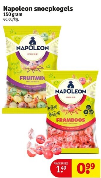 Napoleon snoepkogels