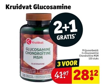 Kruidvat Kruidvat glucosamine aanbieding