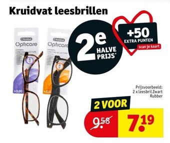 Kruidvat Kruidvat leesbrillen aanbieding