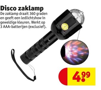 Disco zaklamp