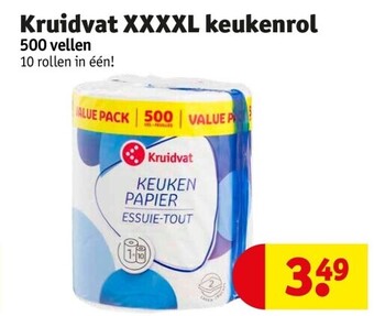 Kruidvat Kruidvat xxxxl keukenrol aanbieding