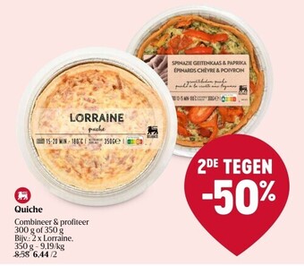 Delhaize Quiche aanbieding