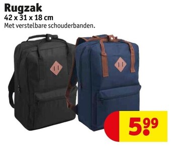 Kruidvat Rugzak aanbieding
