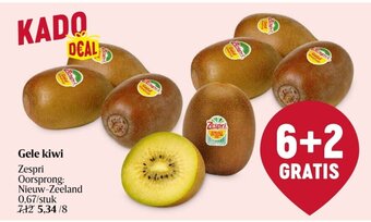 Delhaize Zespri Gele kiwi aanbieding