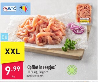 ALDI Kipfilet in reepjes 1kg aanbieding