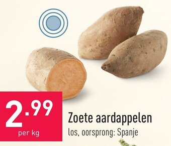 ALDI Zoete aardappelen aanbieding