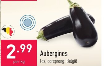 ALDI Aubergines aanbieding