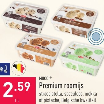 MUCCIⓇ Premium roomijs 1L