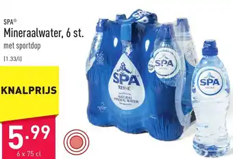 SPAⓇ Mineraalwater, 6 x 75cl