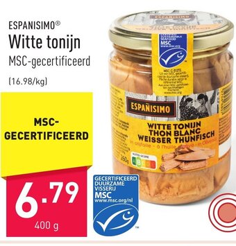 ESPANISIMOⓇ Witte tonijn 400g