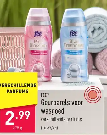 ALDI FEEⓇ Geurparels voor wasgoed 275g aanbieding