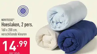 ALDI NOVITESSEⓇ Hoeslaken, 2 pers. 160 x 200cm aanbieding
