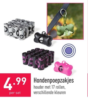 ALDI Hondenpoepzakjes aanbieding