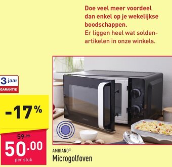 ALDI AMBIANOⓇ Microgolfoven aanbieding