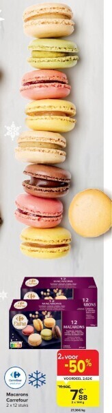 Carrefour Macarons carrefour aanbieding