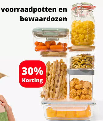 Voorraadpotten en bewaardozen