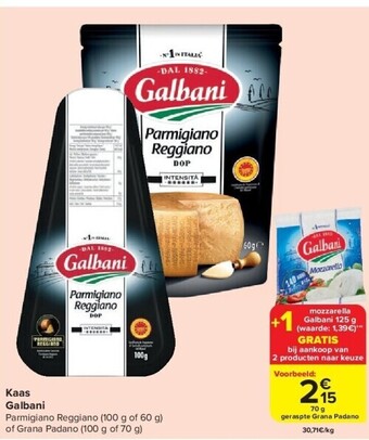 Carrefour Kaas galbani aanbieding