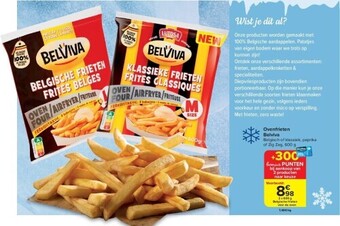 Carrefour Ovenfrieten belviva aanbieding