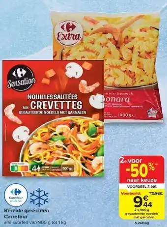 Carrefour Bereide gerechten aanbieding