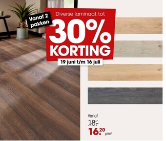 Kwantum Diverse laminaat tot aanbieding