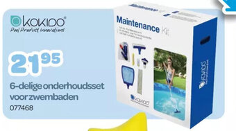 Happyland 6-delige onderhoudsset voor zwembaden aanbieding