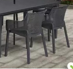 Happyland Elisa kuipstoel graphite aanbieding