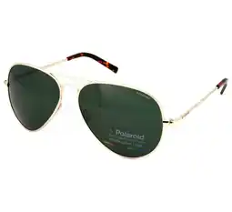 Bol.com Polaroid zonnebril (pld1017/s) volwassenen goudkleurig volledig omrand polarizerend aanbieding
