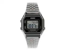 Casio retro digital la680wea-1ef horloge - zilver - 28,6 mm (s)