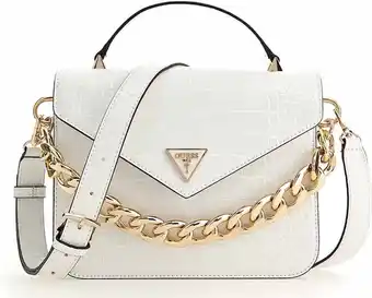Bol.com Guess dames crossbody tashandtas kunstleer - wit aanbieding