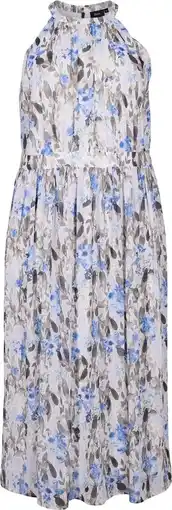 Bol.com Bloemen maxi jurk met plooien aanbieding