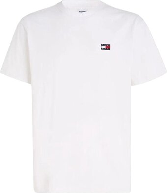 Bol.com Tommy hilfiger j s/s knit tops white (dm0dm16320 - ybr) aanbieding