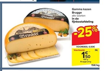 Carrefour Gamma kazen Brugge aanbieding