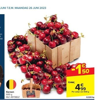 Kersen 600 g