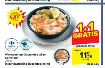 Carrefour Waterzooi op Oostendse wijze Carrefour 275 g aanbieding