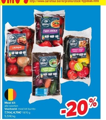 Carrefour Meal kit aanbieding