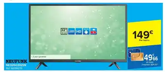 Carrefour NEUFUNK NK32GCDG5N aanbieding