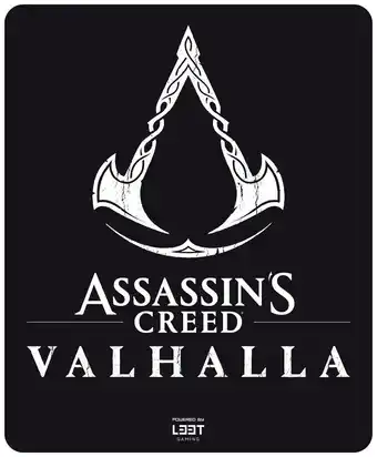 Bol.com Assassin's creed vloermat - powered by l33t-gaming - vloerbeschermende mat 99 x 120 cm voor bureaustoel / gaming stoel - assa aanbieding