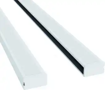 Bol.com Zijprofielen 175 cm voor rolgordijn cassette pure van raamdecoratie.com aanbieding