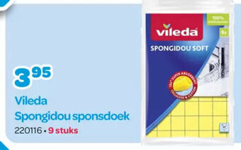 Happyland Vileda Spongidou sponsdoek, 9 stuks aanbieding