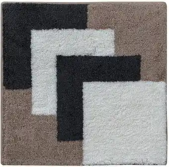 Casilin - graduale - antislip toilet wc mat vierkant - zand - 60 x 60 cm