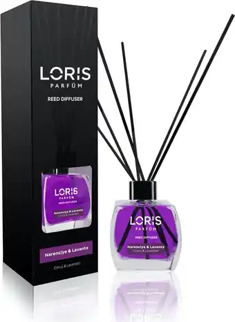 Loris parfum - citrus & lavender - huisgeuren - geurstokjes
