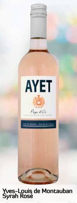 BelBev Yves-Louis de Montauban Syrah Rosé aanbieding