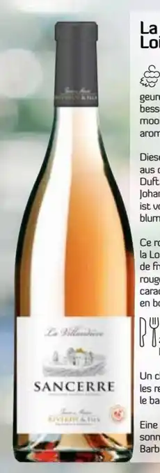 BelBev La Villaudière Sancerre Rosé - Loire aanbieding