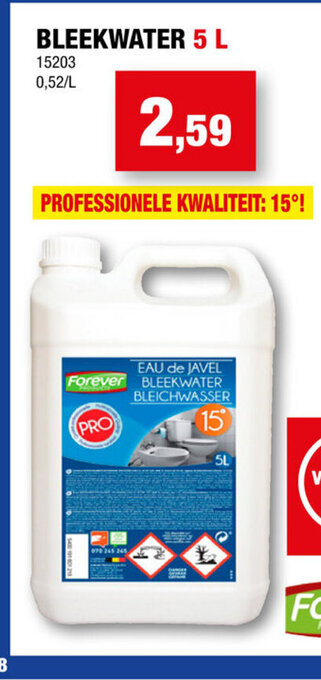 Hubo BLEEKWATER 5 L aanbieding