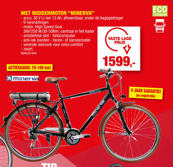 MET MIDDENMOTOR "MINERVA"