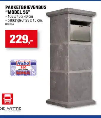 Hubo PAKKETBRIEVENBUS "MODEL 56" - 105 x 40 x 40 cm aanbieding