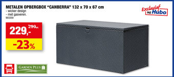 Hubo METALEN OPBERGBOX "CANBERRA" 132 x 70 x 67 cm aanbieding