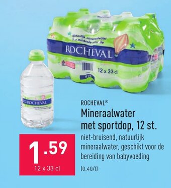 ALDI Mineraalwater met sportdop aanbieding