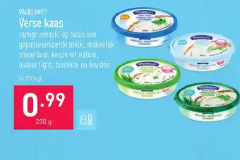 ALDI Verse kaas 200g aanbieding