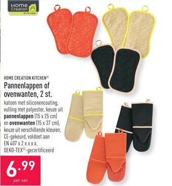 ALDI Pannenlappen of ovenwanten aanbieding